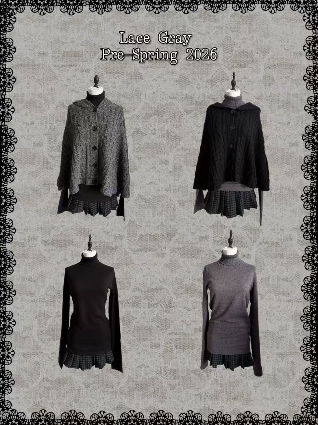 Lace Gray Pre-Spring 2026